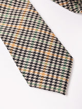 グレンチェック柄 ネクタイ