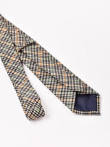 グレンチェック柄 ネクタイ