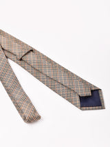 グレンチェック柄 ネクタイ