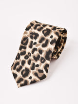 レオパード柄 ネクタイ