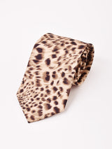 レオパード柄 ネクタイ