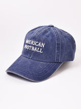 【2色展開】刺繍 キャップ「AMERICAN FOOTBALL」