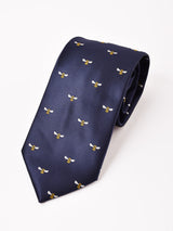 ハチ柄 ネクタイ