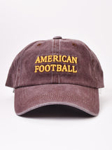 【2色展開】刺繍 キャップ「AMERICAN FOOTBALL」