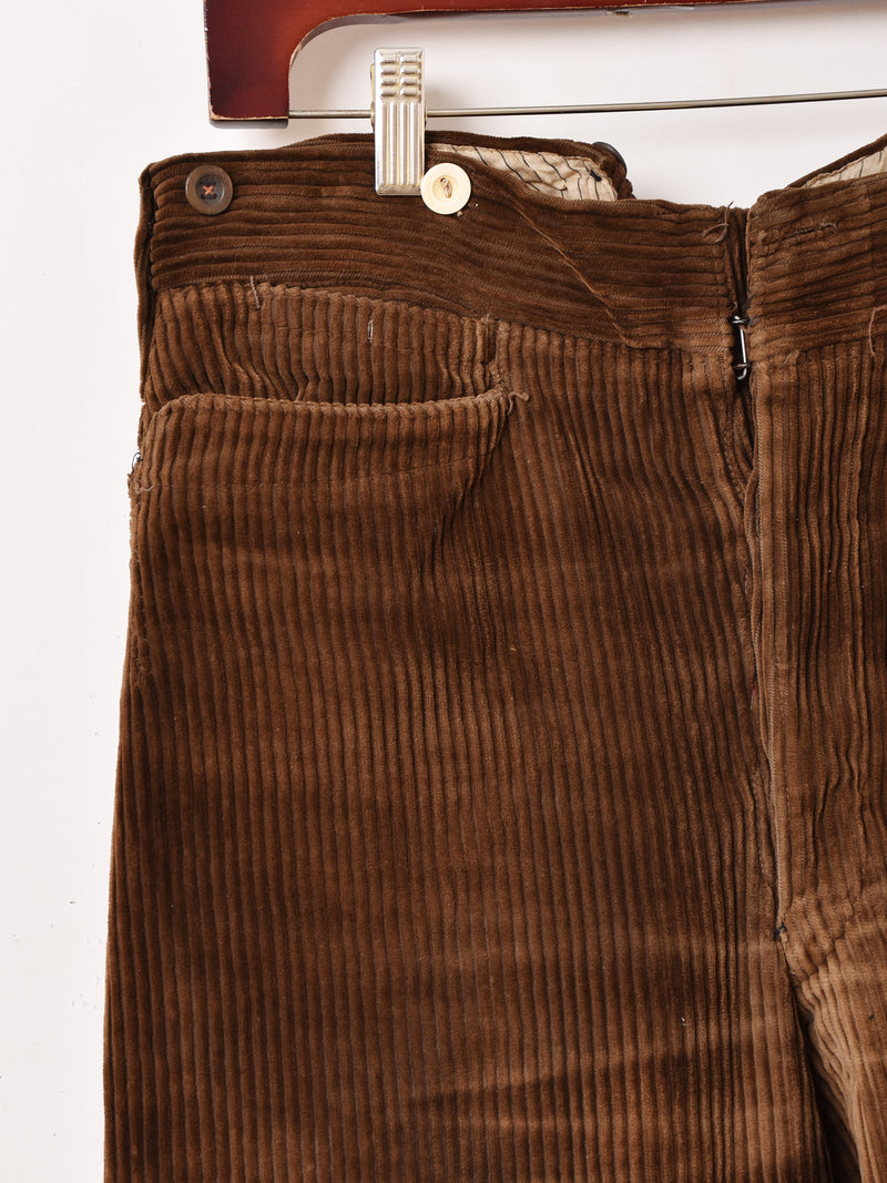 40's〜 French Corduroy Jodhpurs Pants