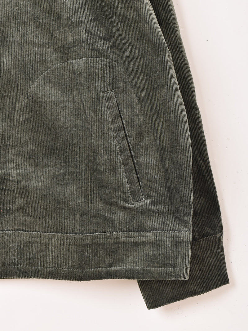 【3色展開】Backers 刺繍入り コーデュロイジャケット「ROLLER-CLUB」