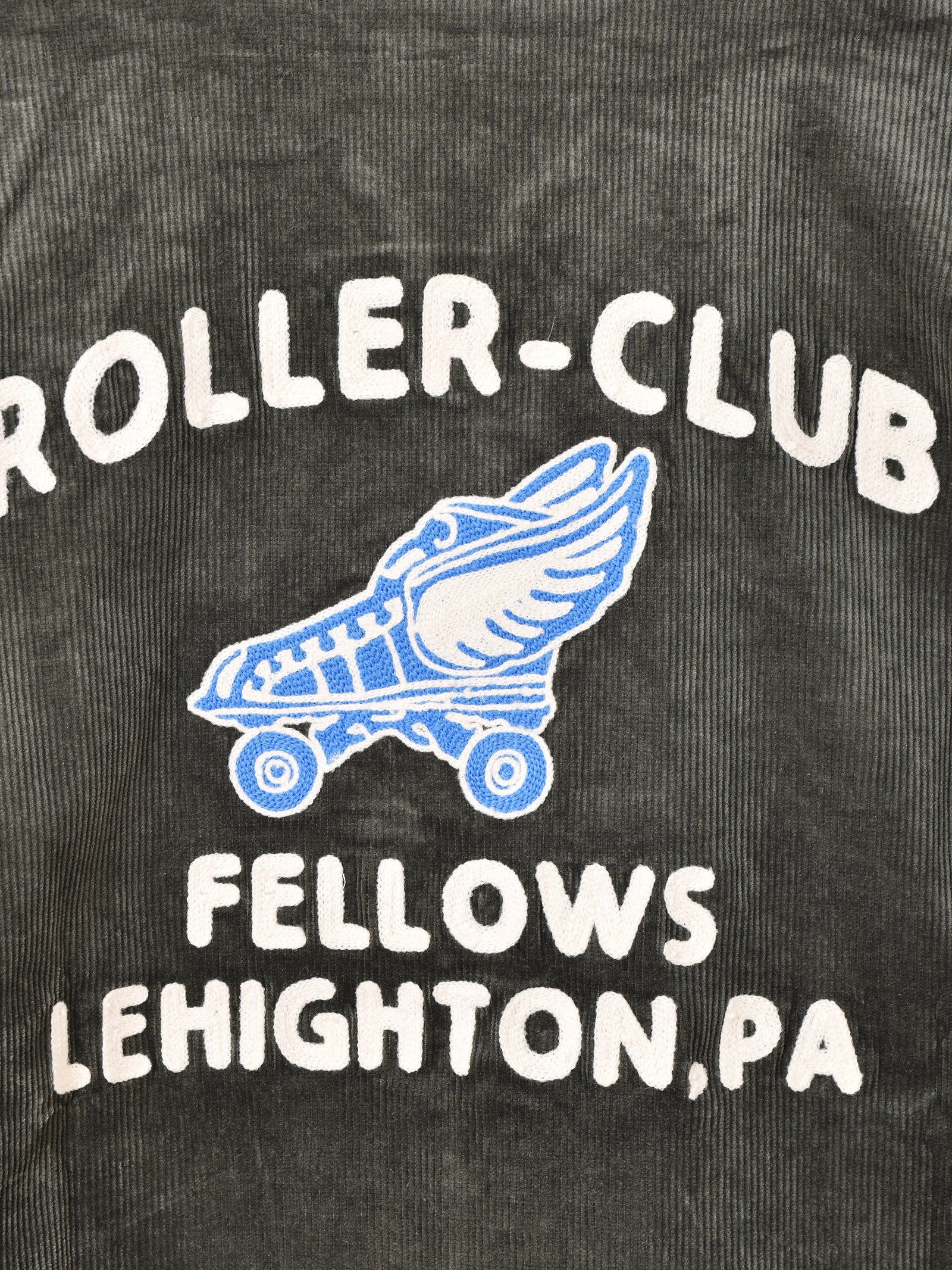 3色展開】Backers 刺繍入り コーデュロイジャケット「ROLLER-CLUB