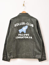 【3色展開】「Backers」刺繍入り コーデュロイジャケット「ROLLER-CLUB」
