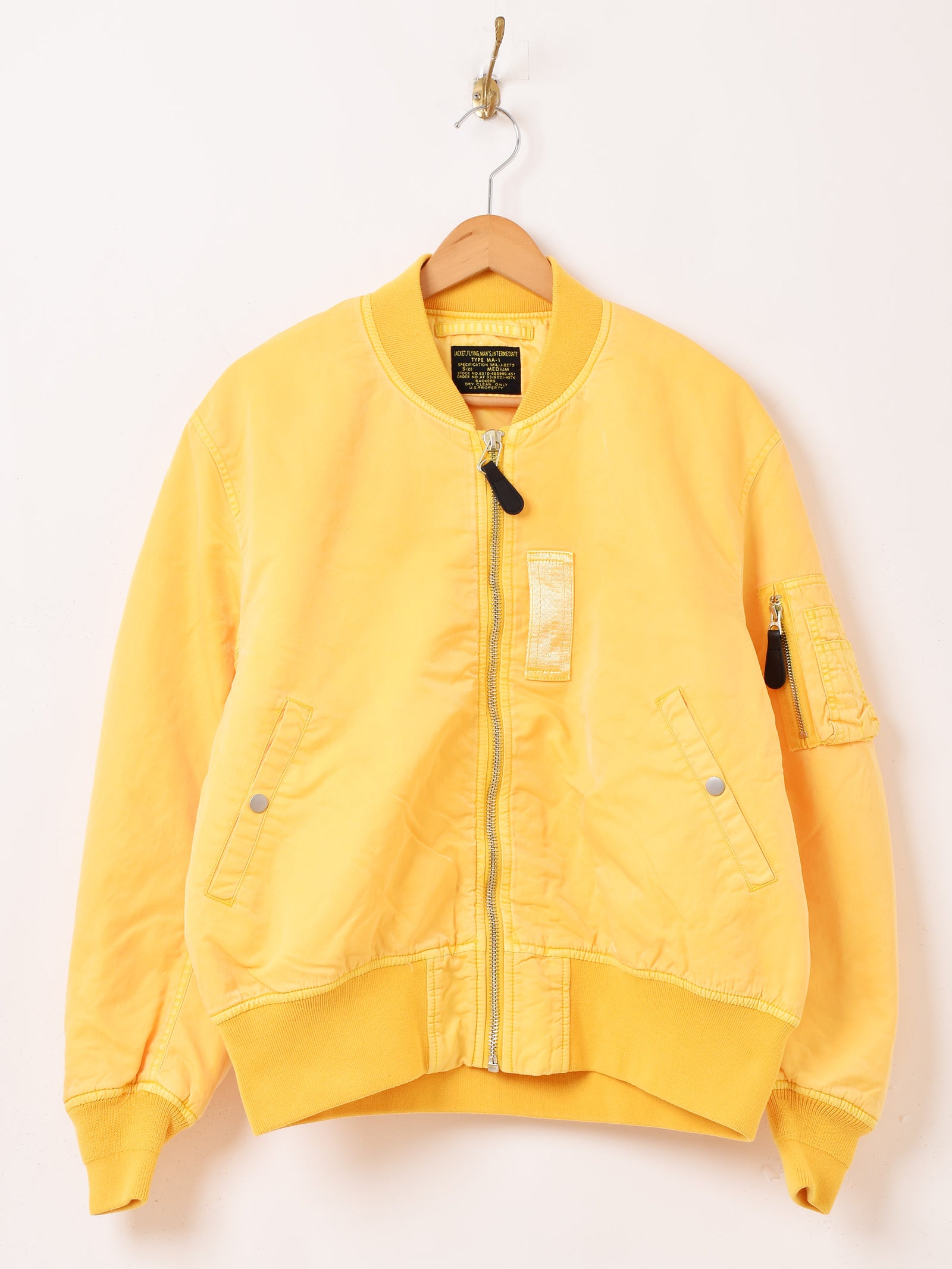 2色展開】Backers 後染め MA-1 フライトジャケット – 古着屋Top of the
