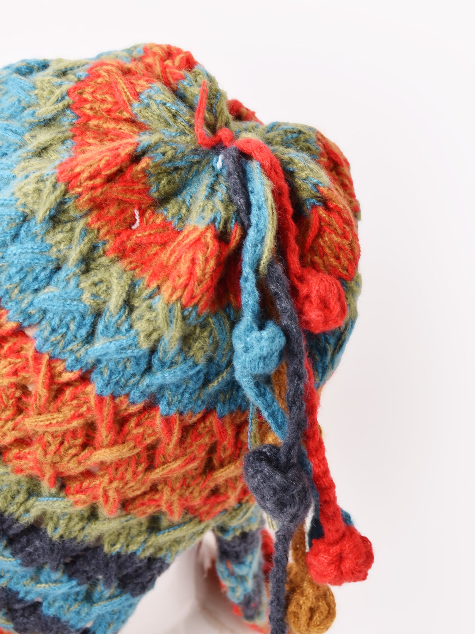 2色展開】タッセル マルチボーダー ニットキャップ – 古着屋Top of the