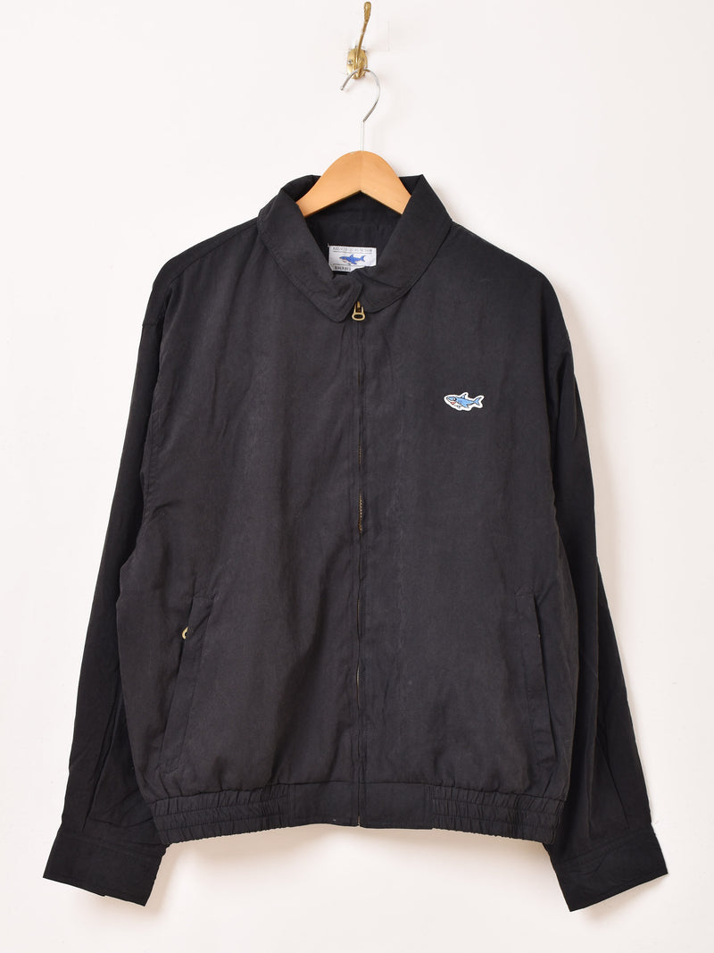 【4色展開】Backers ワンポイント シャーク ピーチスキンジャケット