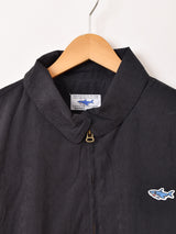 【4色展開】Backers ワンポイント シャーク ピーチスキンジャケット