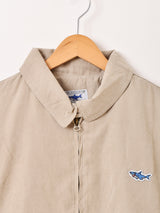 【4色展開】Backers ワンポイント シャーク ピーチスキンジャケット