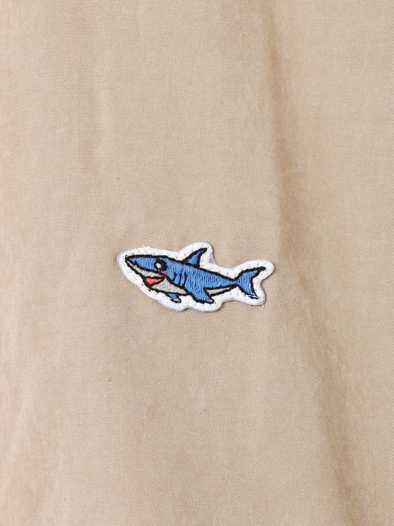 【4色展開】Backers ワンポイント シャーク ピーチスキンジャケット