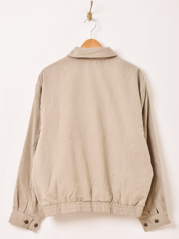 【4色展開】Backers ワンポイント シャーク ピーチスキンジャケット