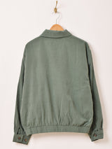 【4色展開】Backers ワンポイント シャーク ピーチスキンジャケット