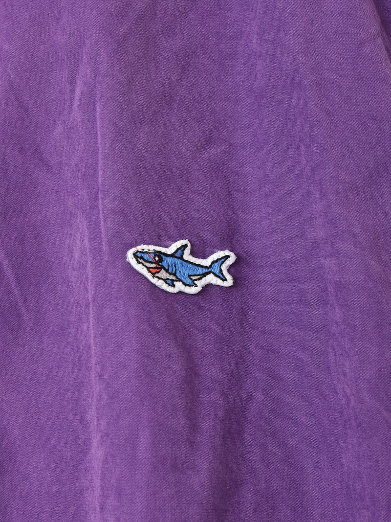 【4色展開】Backers ワンポイント シャーク ピーチスキンジャケット