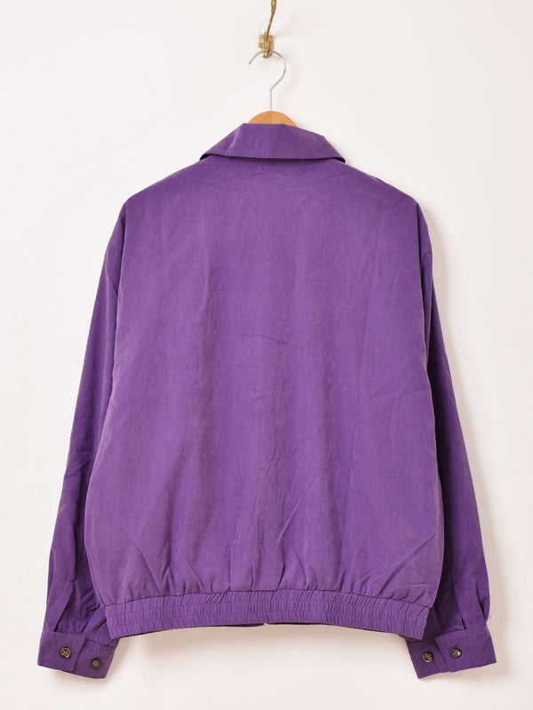 【4色展開】Backers ワンポイント シャーク ピーチスキンジャケット