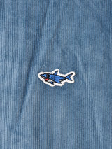 【3色展開】Backers ワンポイント シャーク コーデュロイジャケット