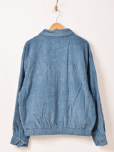 【3色展開】Backers ワンポイント シャーク コーデュロイジャケット