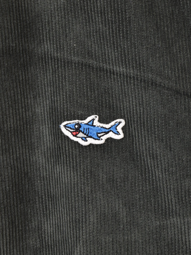 【3色展開】Backers ワンポイント シャーク コーデュロイジャケット