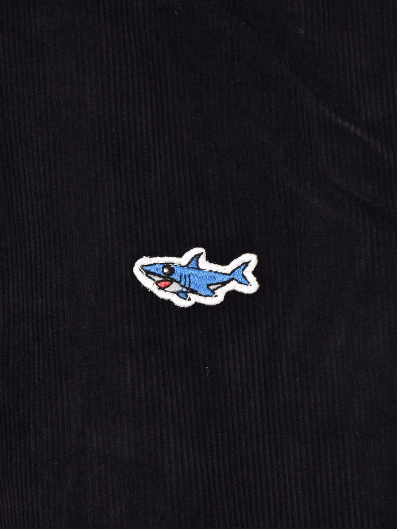 【3色展開】Backers ワンポイント シャーク コーデュロイジャケット