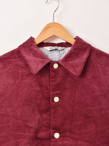 【3色展開】Backers ゼブラ コーデュロイ 襟付き スタジアムジャケット