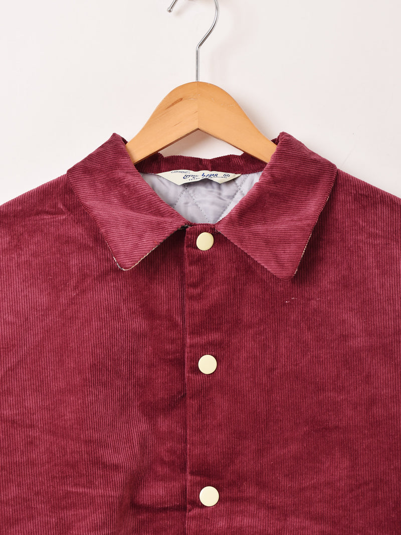 【3色展開】Backers ゼブラ コーデュロイ 襟付き スタジアムジャケット