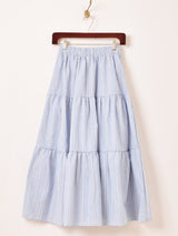 【2色展開】Meridian ギンガムチェック柄 スカート