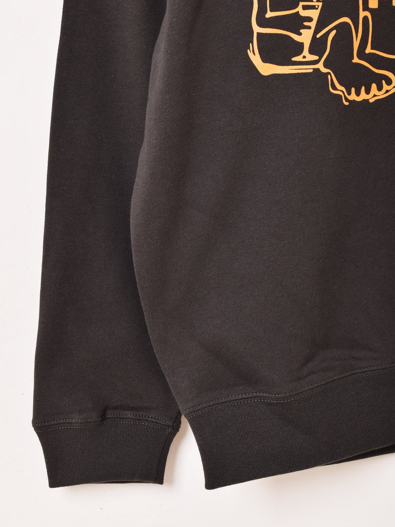 【2色展開】 プリント スウェットシャツ「Monster」