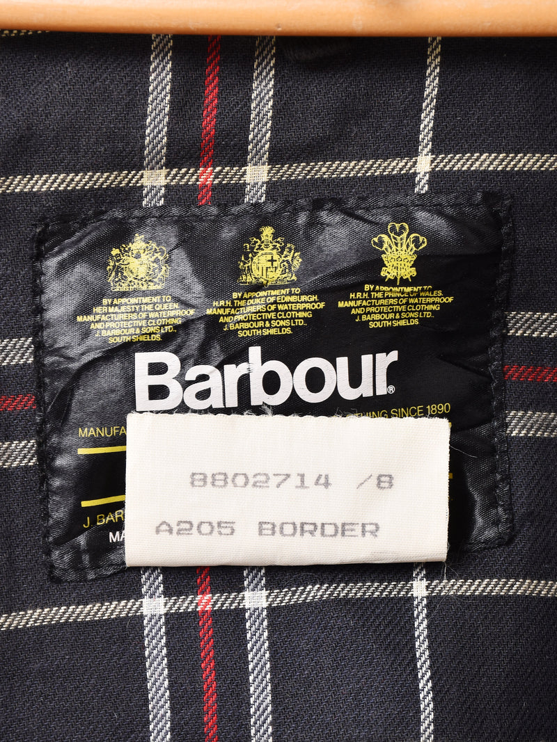 1988's "Barbour" BORDER Waxed Jacket