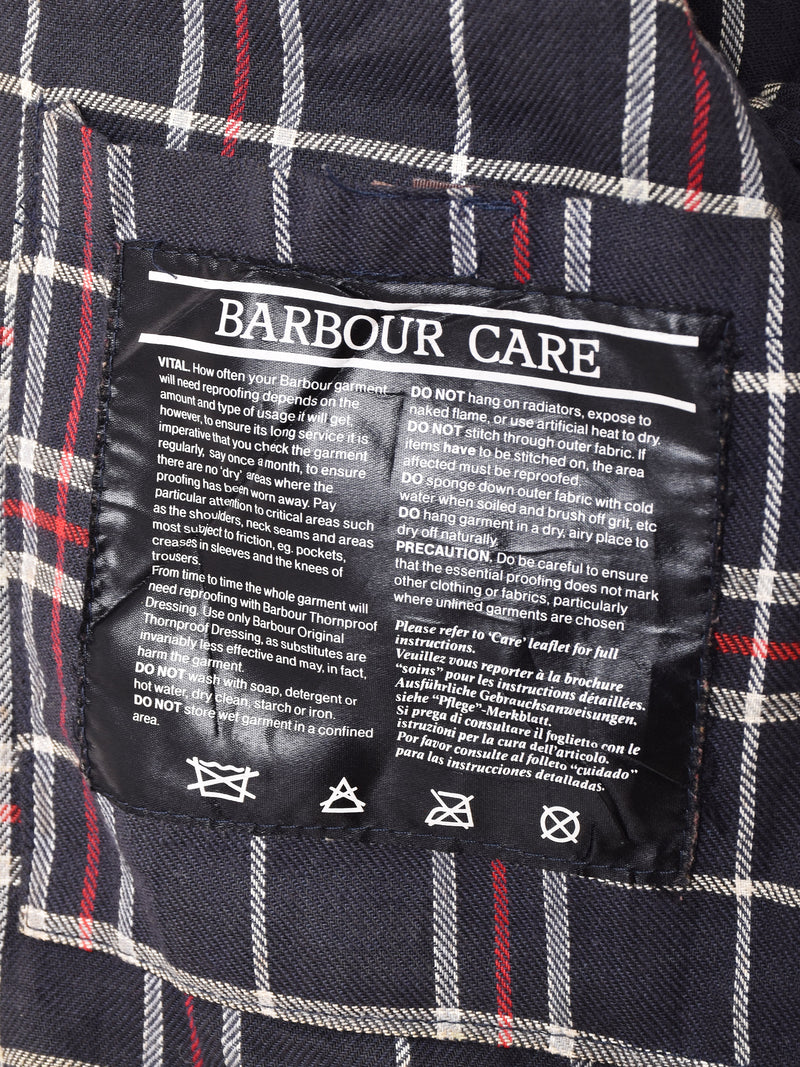 1988's "Barbour" BORDER Waxed Jacket