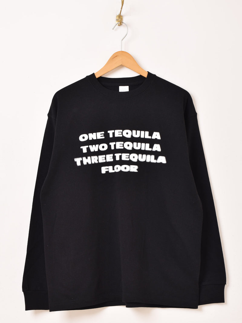 【2色展開】 プリント スウェットシャツ「TEQUILA」