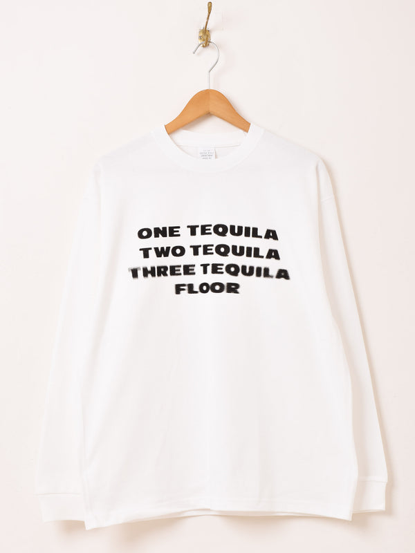 【2色展開】 プリント スウェットシャツ「TEQUILA」