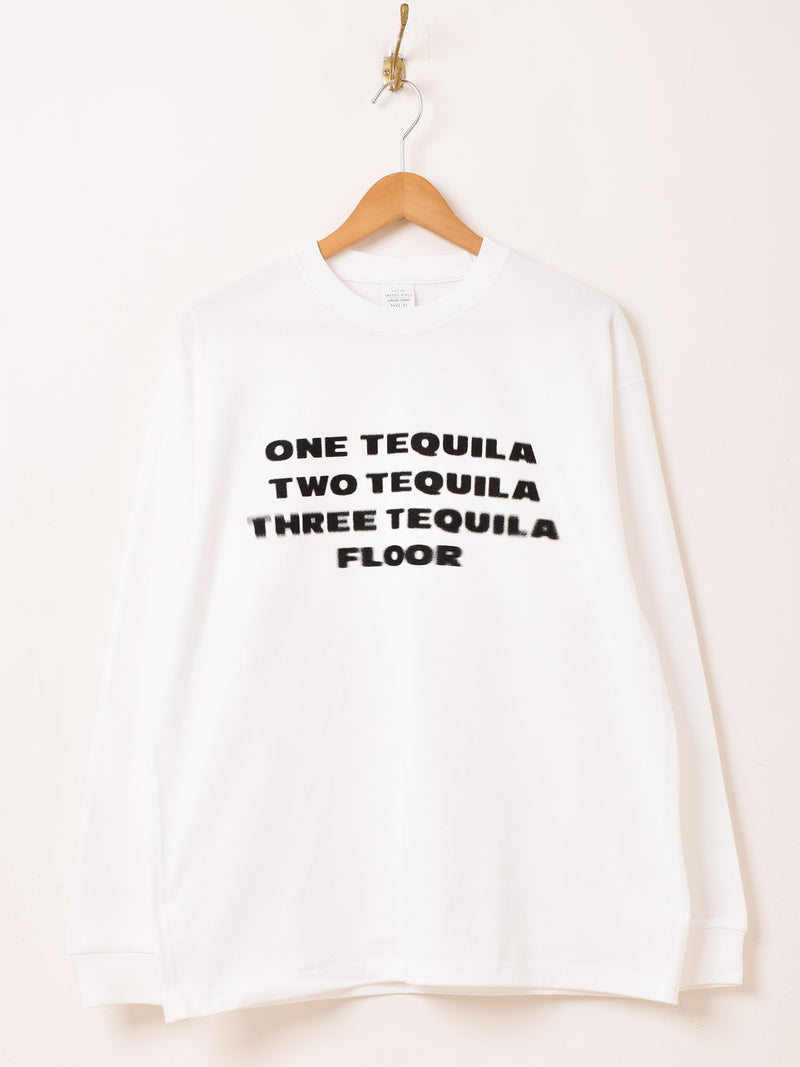 【2色展開】 プリント スウェットシャツ「TEQUILA」