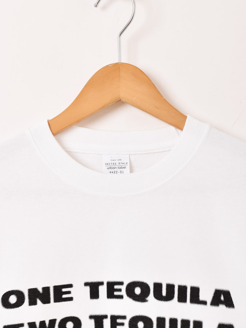 【2色展開】 プリント スウェットシャツ「TEQUILA」