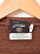 60's "NATIONAL" Mohair Blend Cardigan