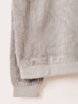 【5色展開】Backers ストライプ ベロア トップス