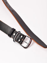 【2色展開】スクエアバックル レザーベルト