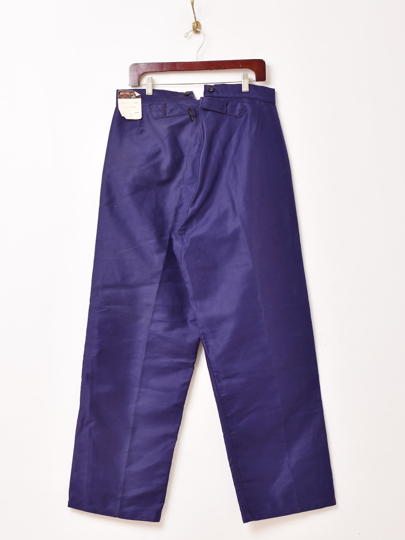 60s70s Adolphe Lafont モールスキン ワーク パンツ 42 アドルフラフォン モールスキン ワークパンツ Adolphe Lafont Moleskin