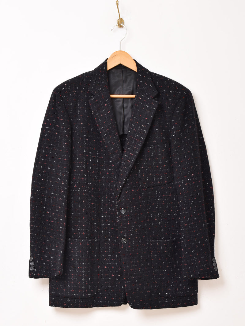 "Cricketeer" Splashed Pattern Tailored Jacket