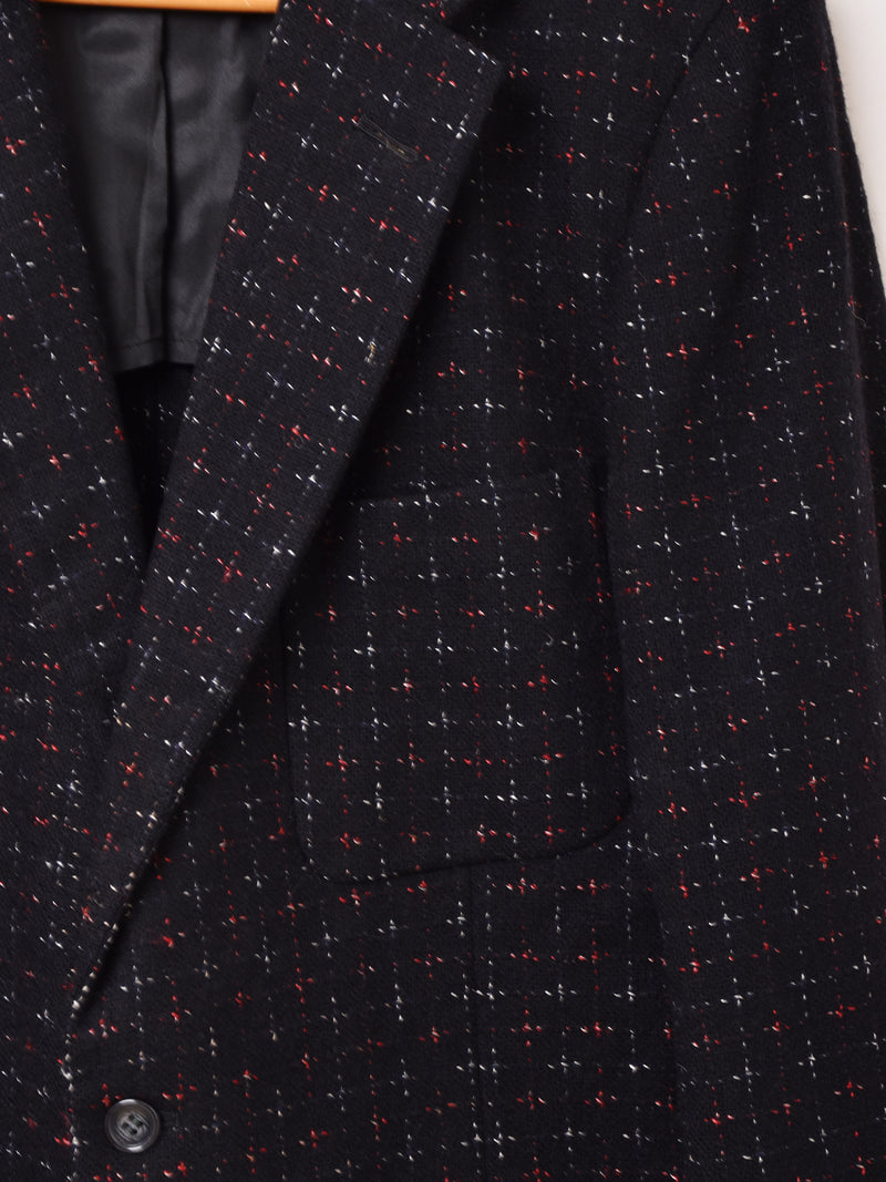 "Cricketeer" Splashed Pattern Tailored Jacket