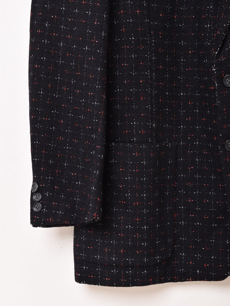 "Cricketeer" Splashed Pattern Tailored Jacket