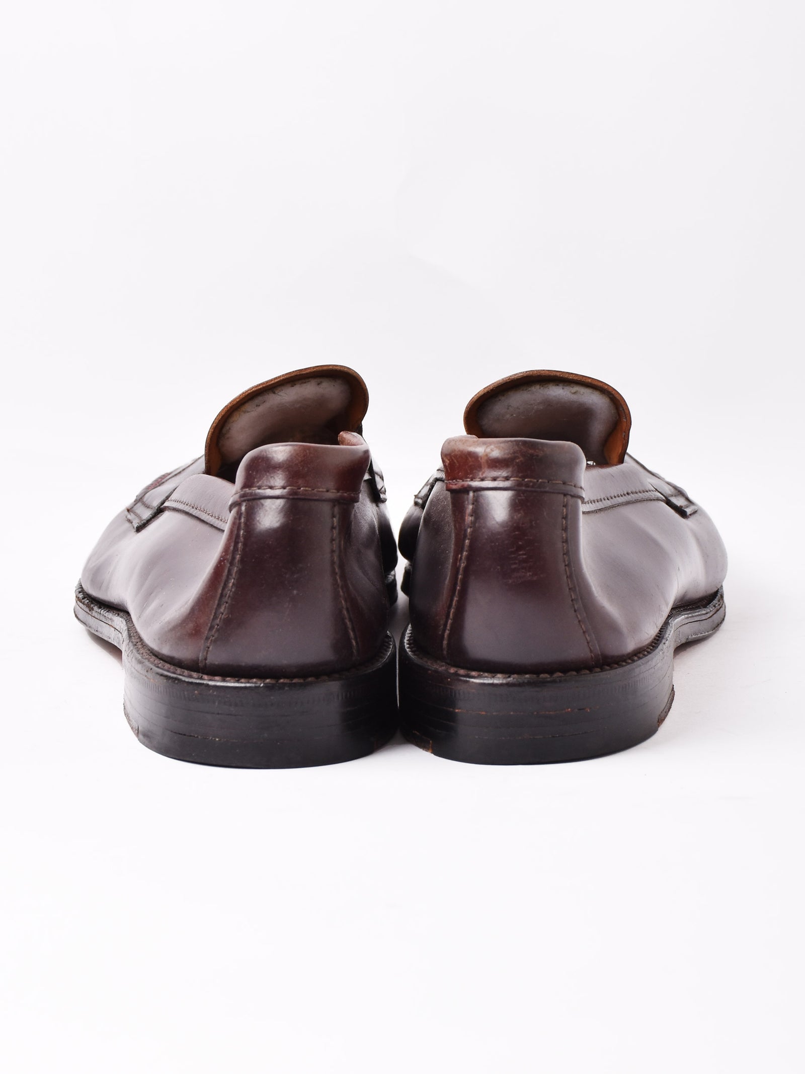 Brooks Brothers(Alden製) コードバン コインローファー オールデンXブルックスブラザーズ アンラインドコードバン