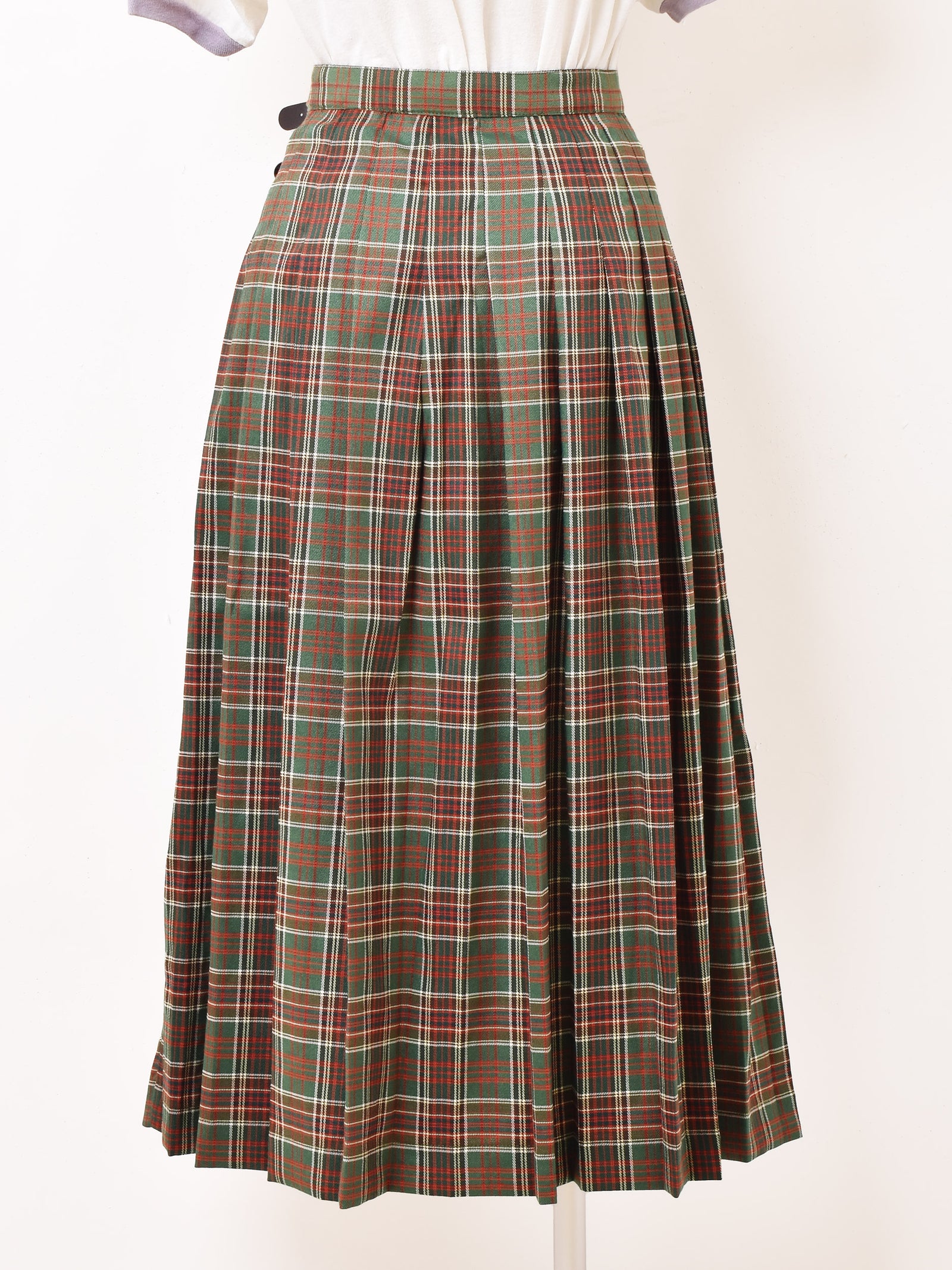 3色展開】Meridian チェック柄 ラップスカート – 古着屋Top of the