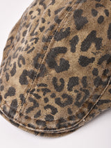 レオパード柄 ハンチング