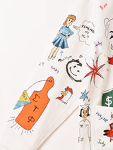 Backers メモリアルデザイン ペイント カバーオールジャケット