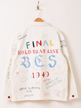 Backers メモリアルデザイン 刺繍 カバーオールジャケット