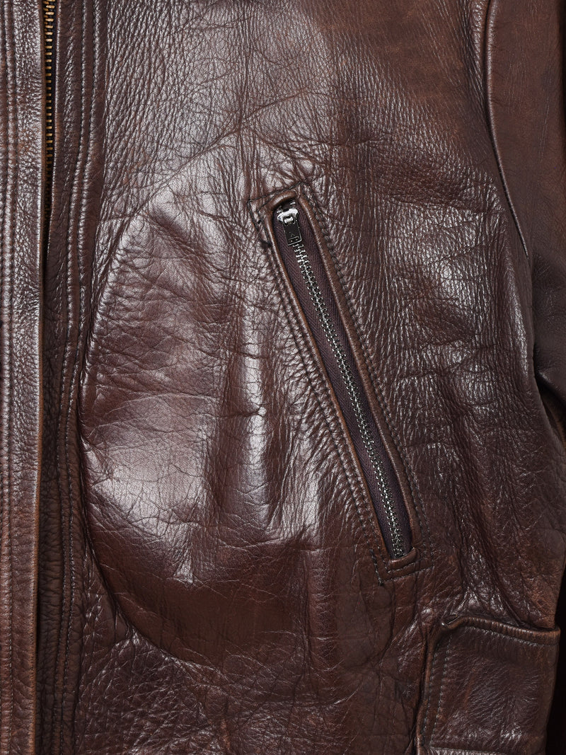 70's アメリカ製 "NATURAL COMFORT" Leather Jacket