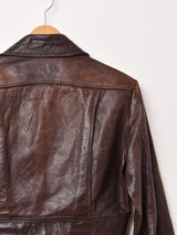 70's アメリカ製 "NATURAL COMFORT" Leather Jacket